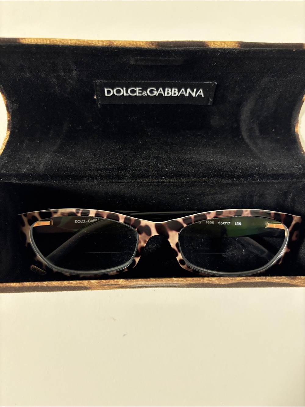 D&G leopard frames DG3115